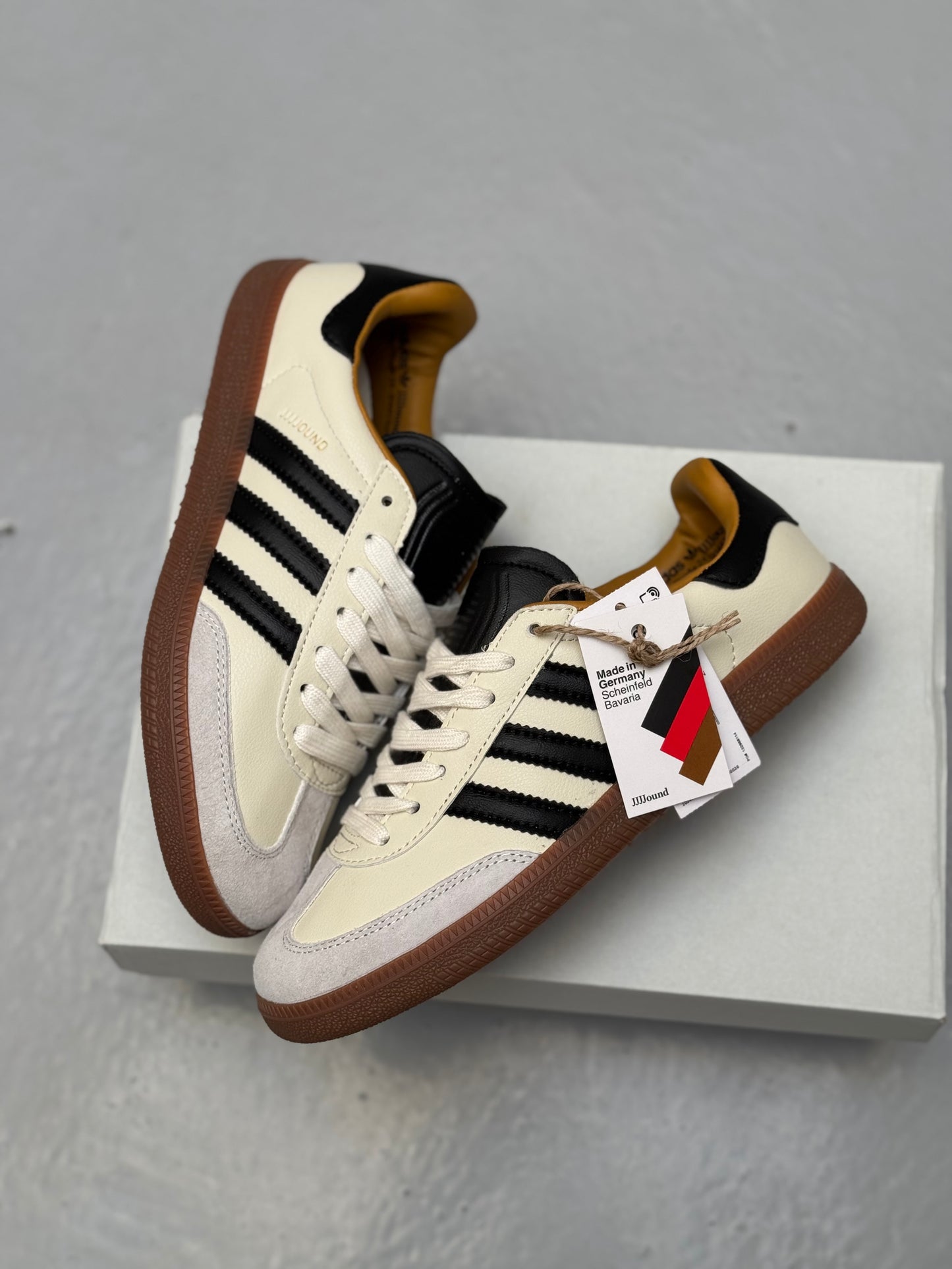 JJJound x Adidas Samba OG Off White