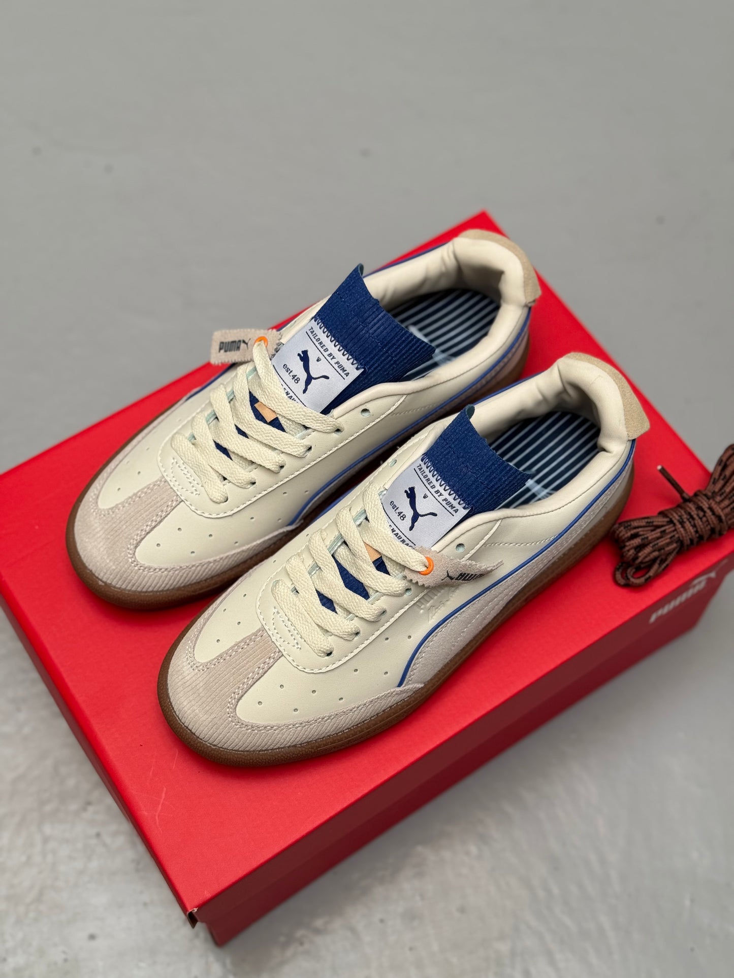 Puma Stenzel Pl “Beige Blue”