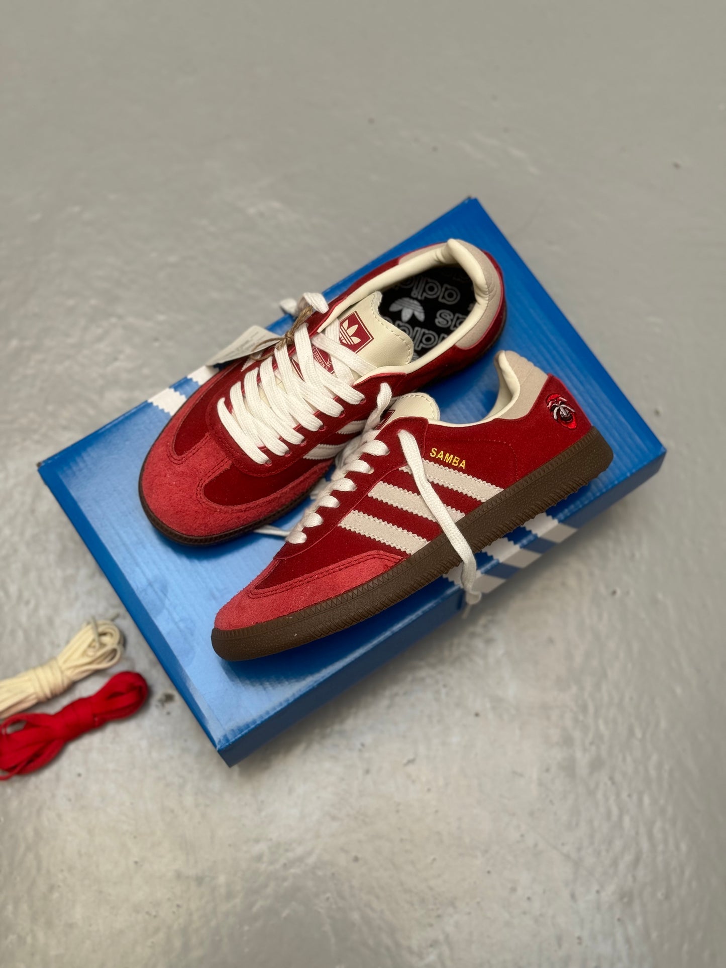 Adidas Samba OG Talchum Pack Scarlet Like Auth
