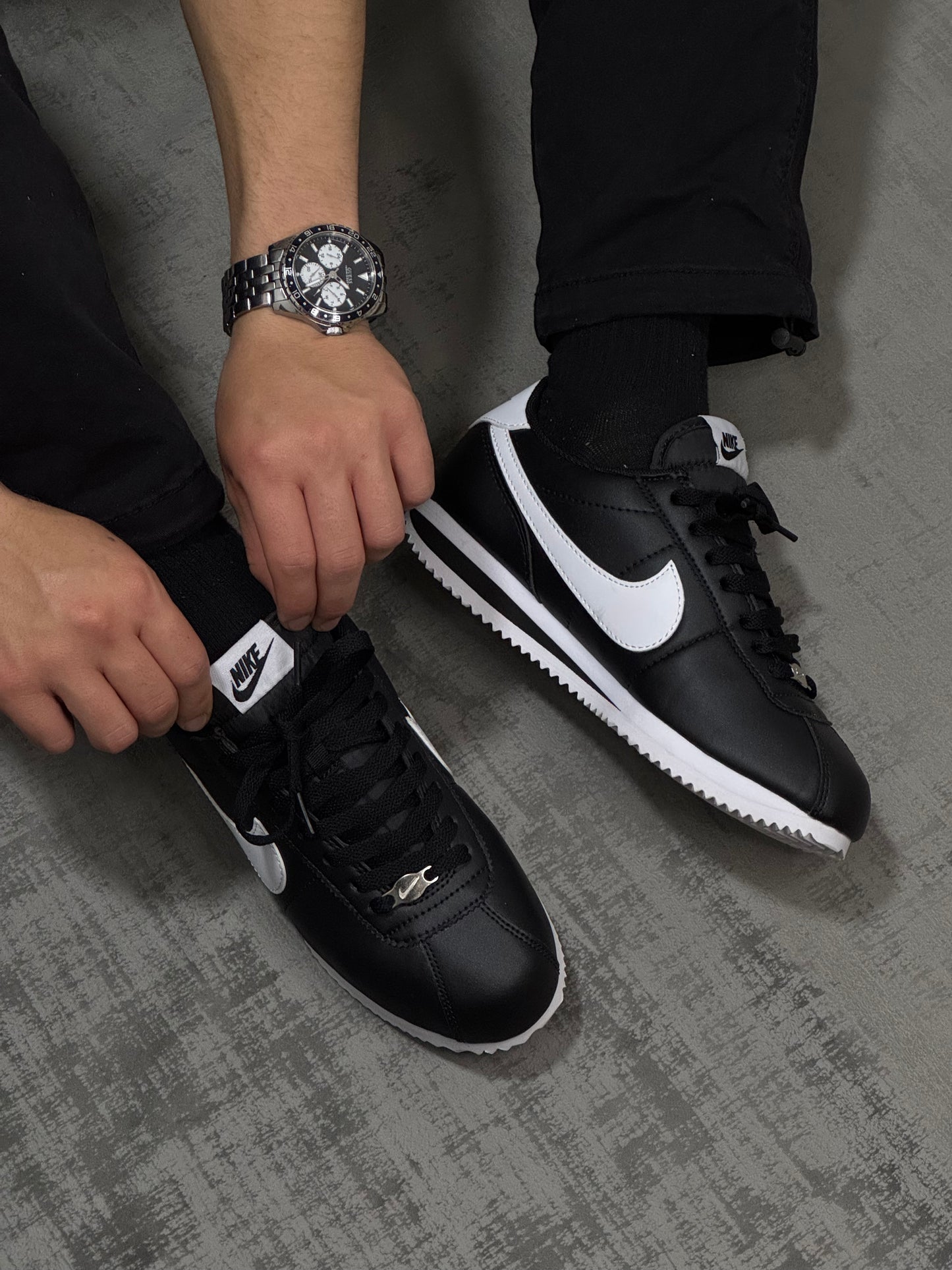 Nike Cortez B&W
