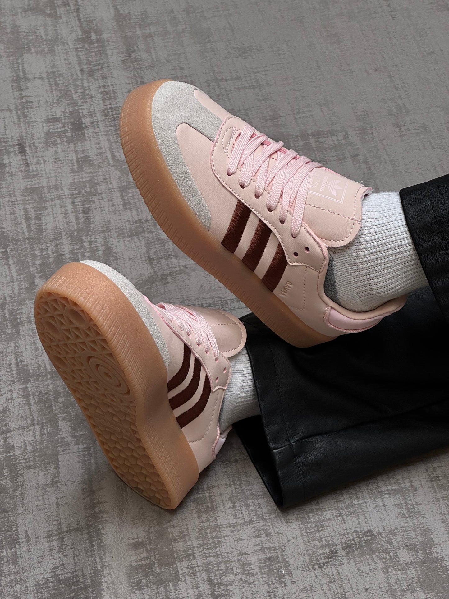 Adidas Samba Pink Plataforma