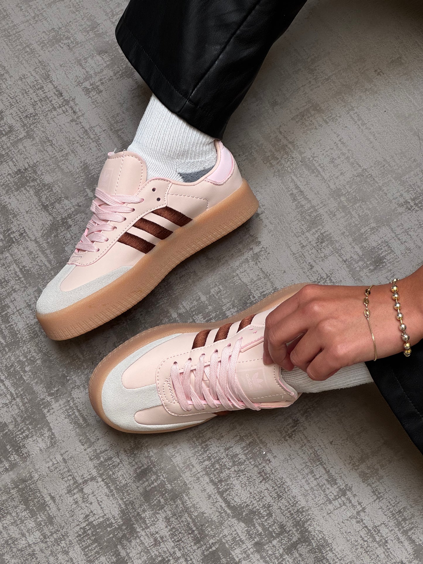 Adidas Samba Pink Plataforma