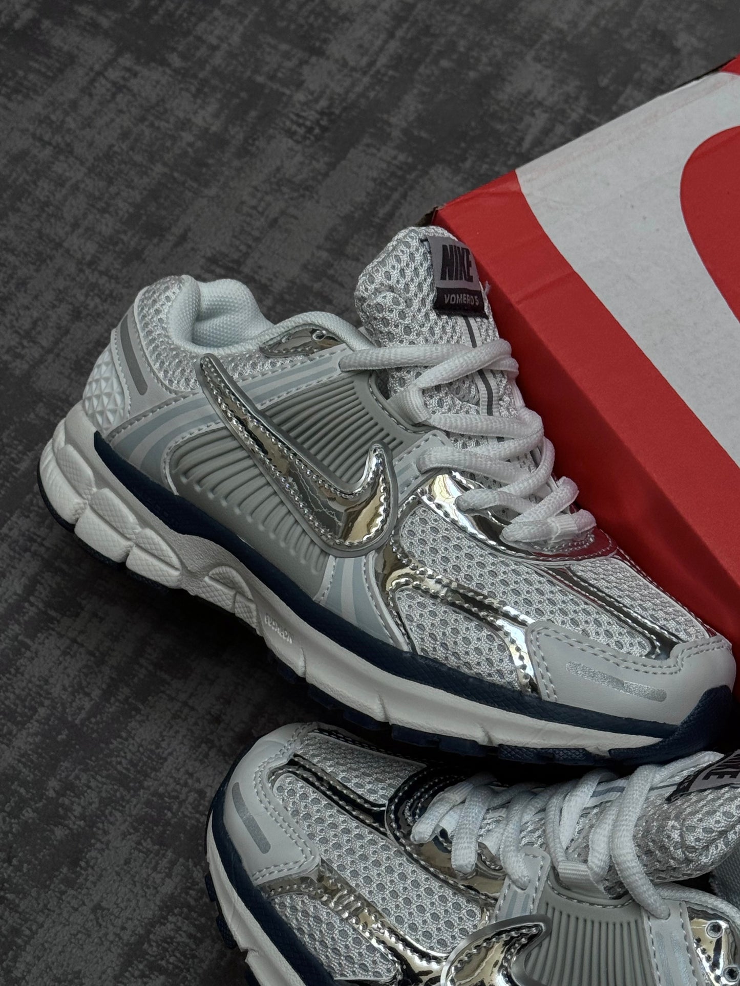 Nike Vomero 5 Plateada