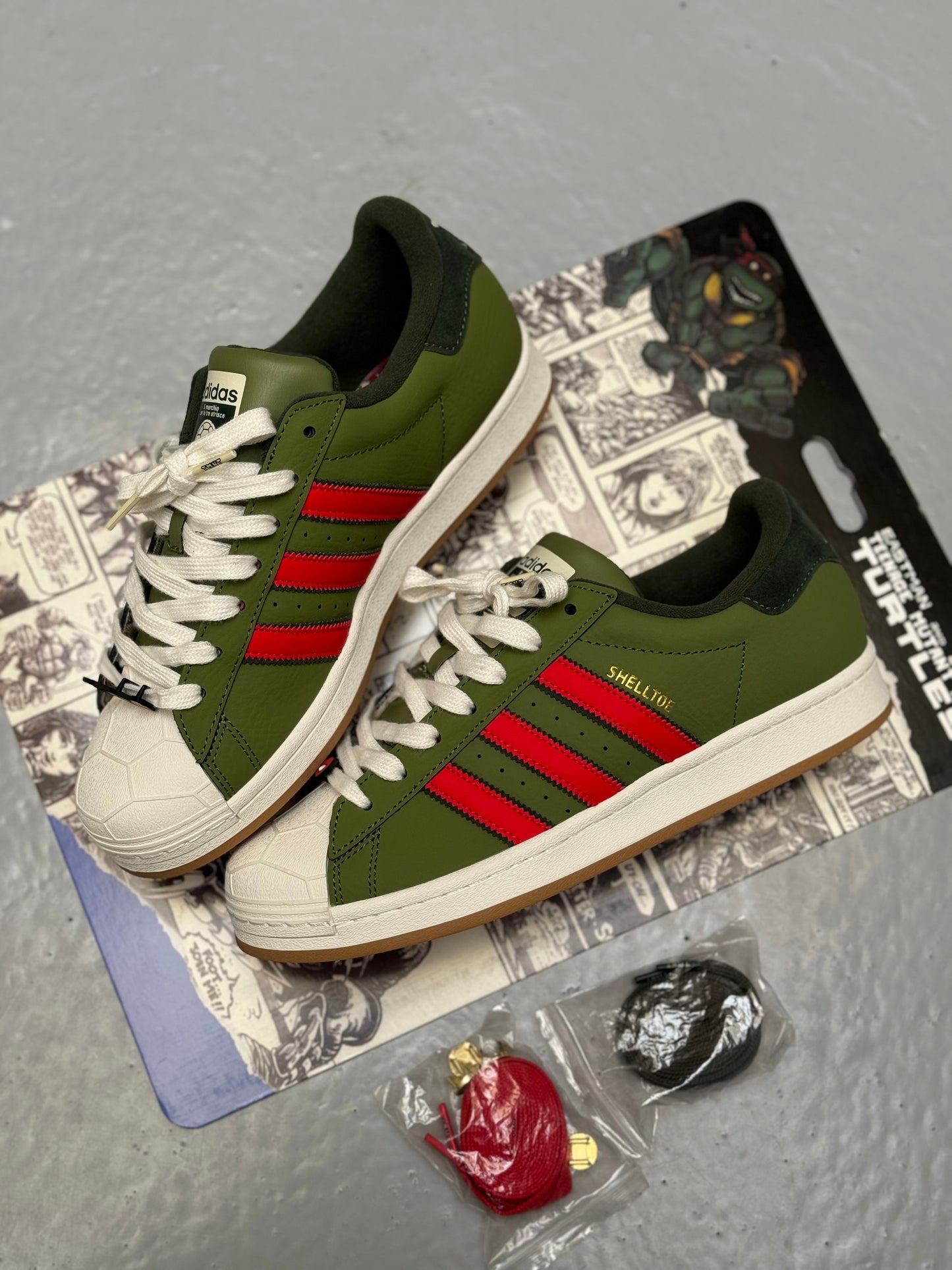 Adidas Superstar Shelltoe Teenage Ninja Turtles
