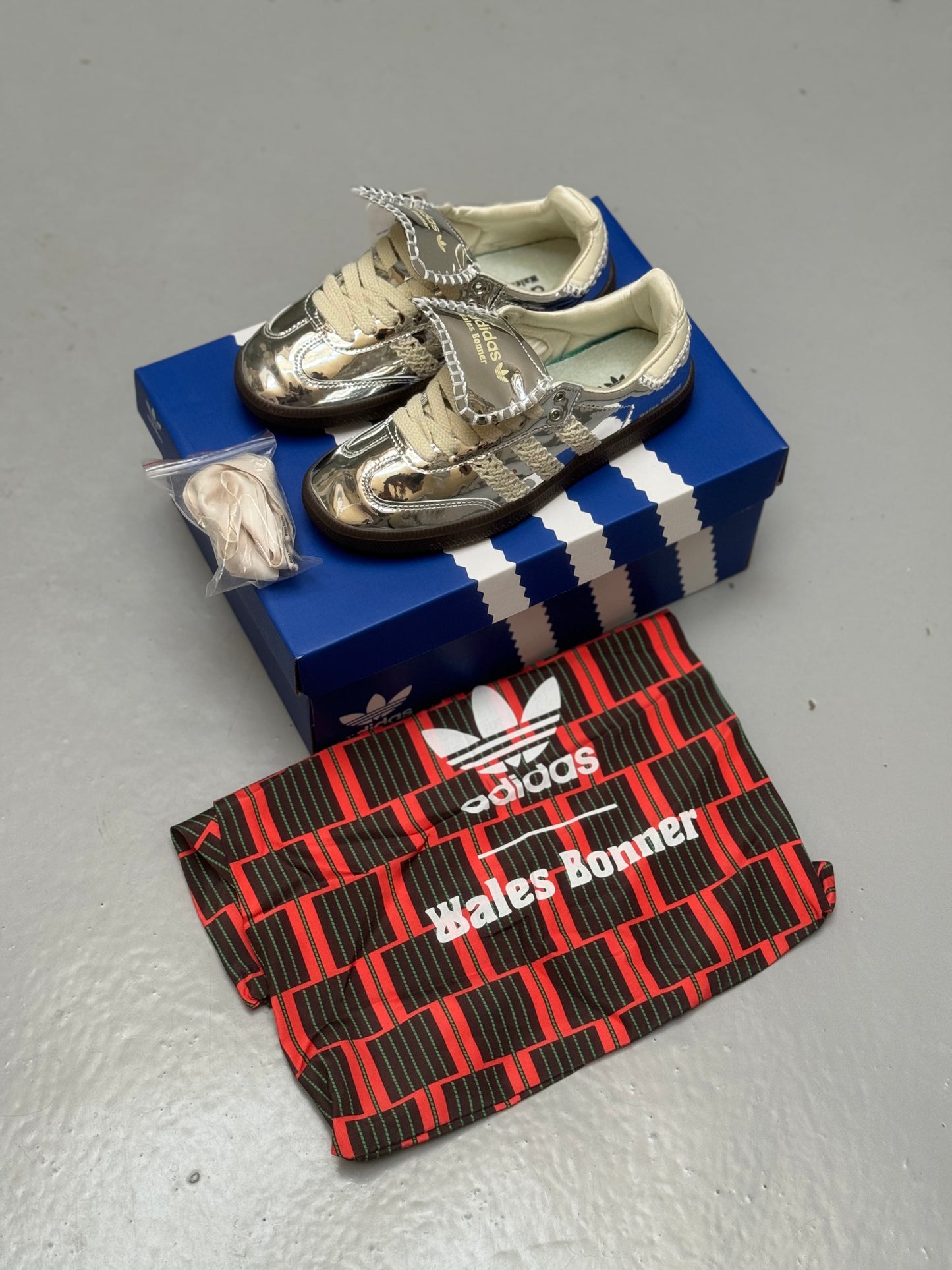 Adidas Samba Wales Bonner Silver