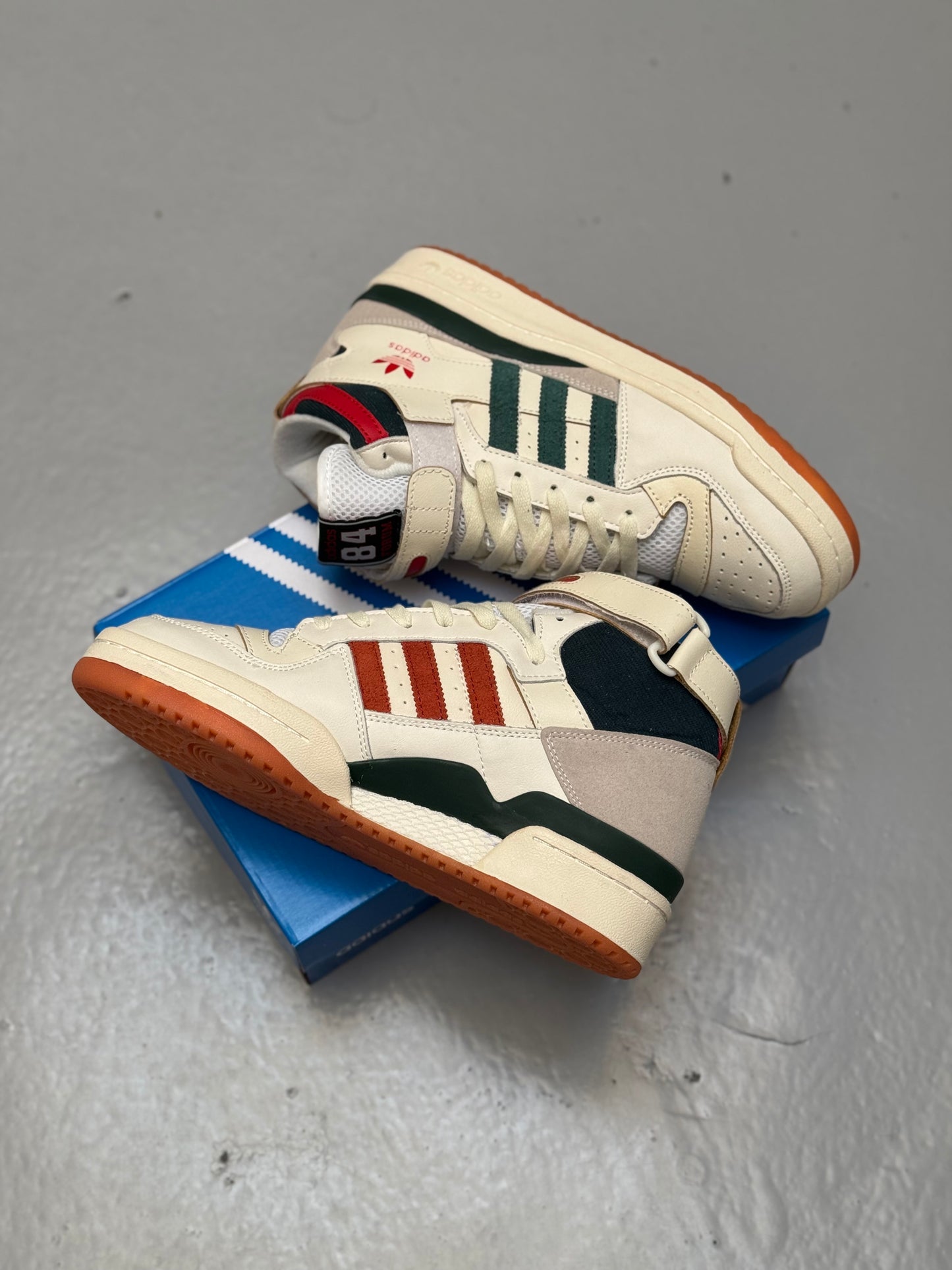 Adidas Forum High Green Red