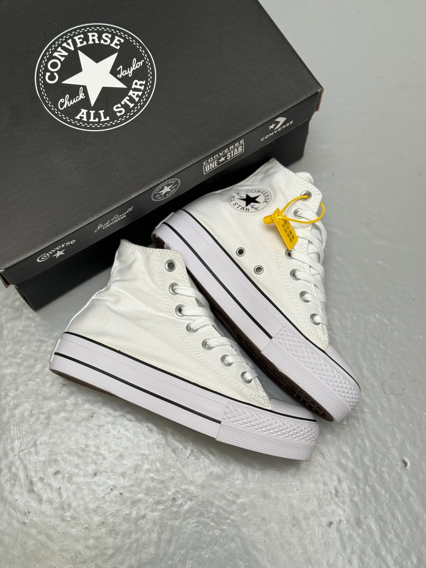 Converse Plataforma White