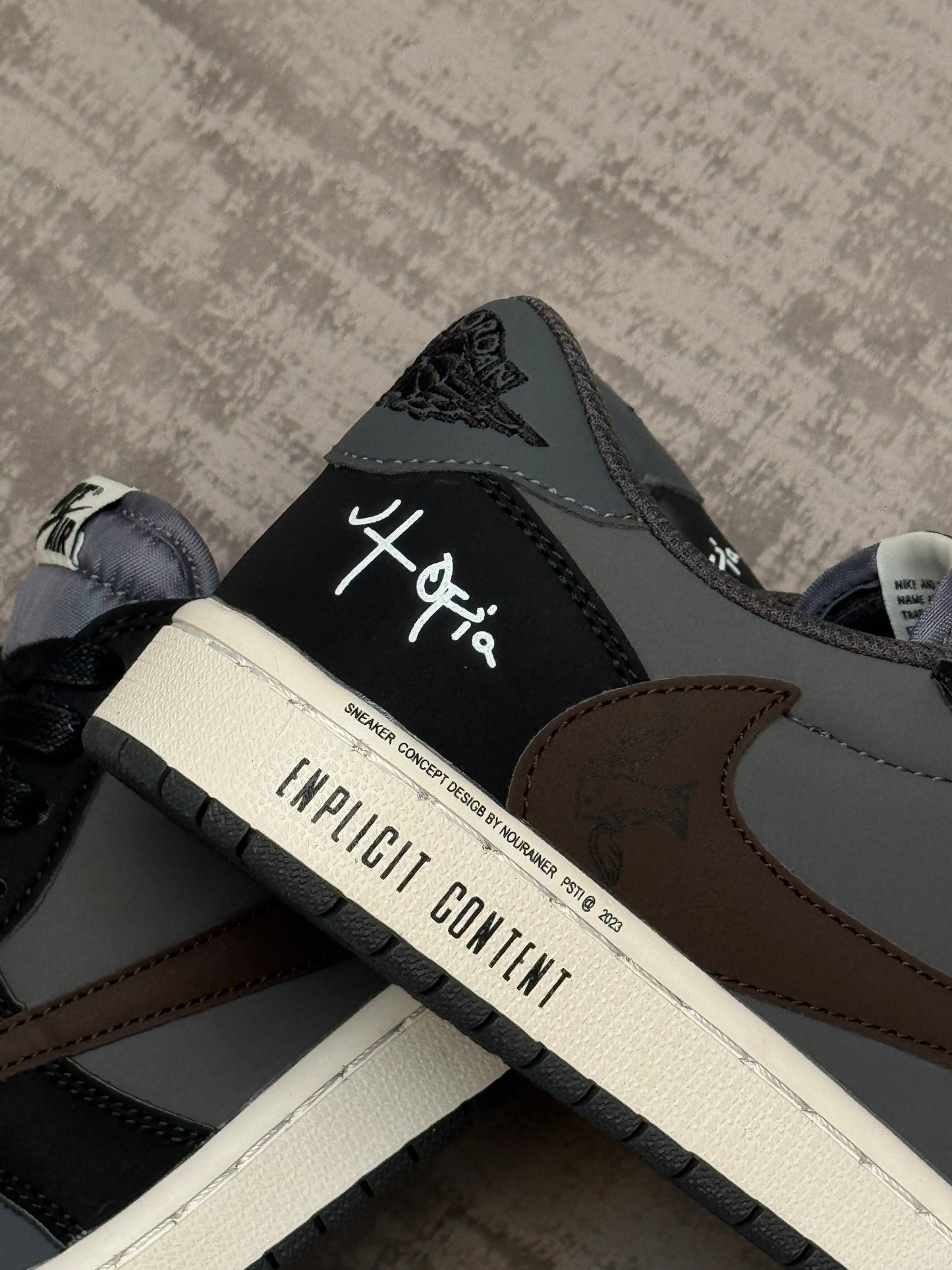 Nike Air Jordan Reto 1 Low X Travis Scott Utopía