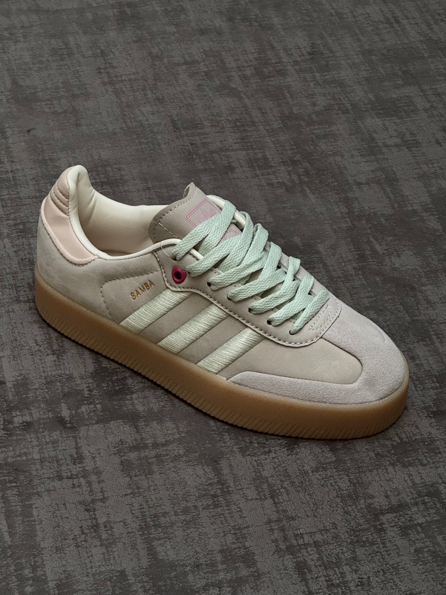 Adidas Samba Plataforma Beige