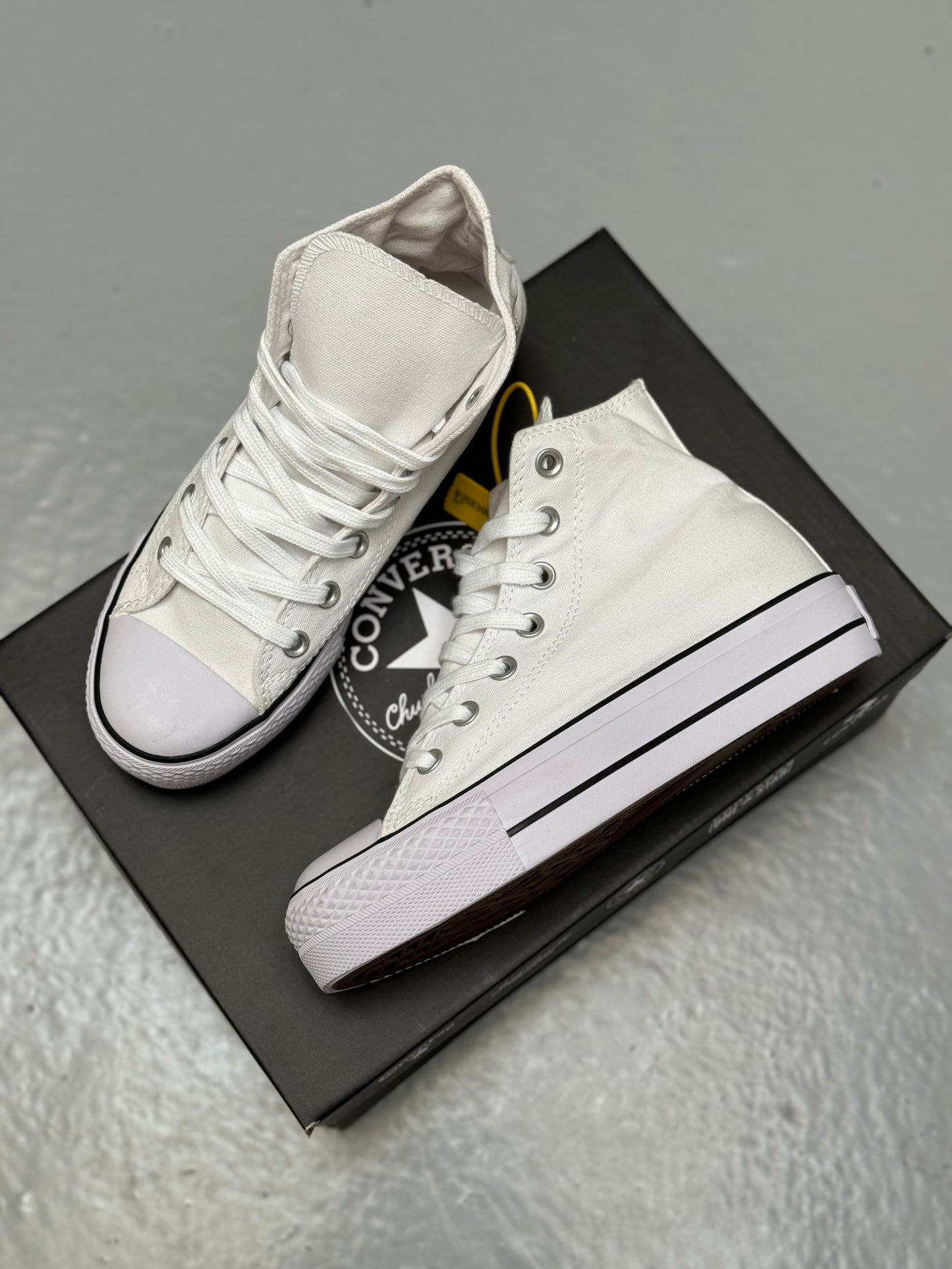 Converse Plataforma White