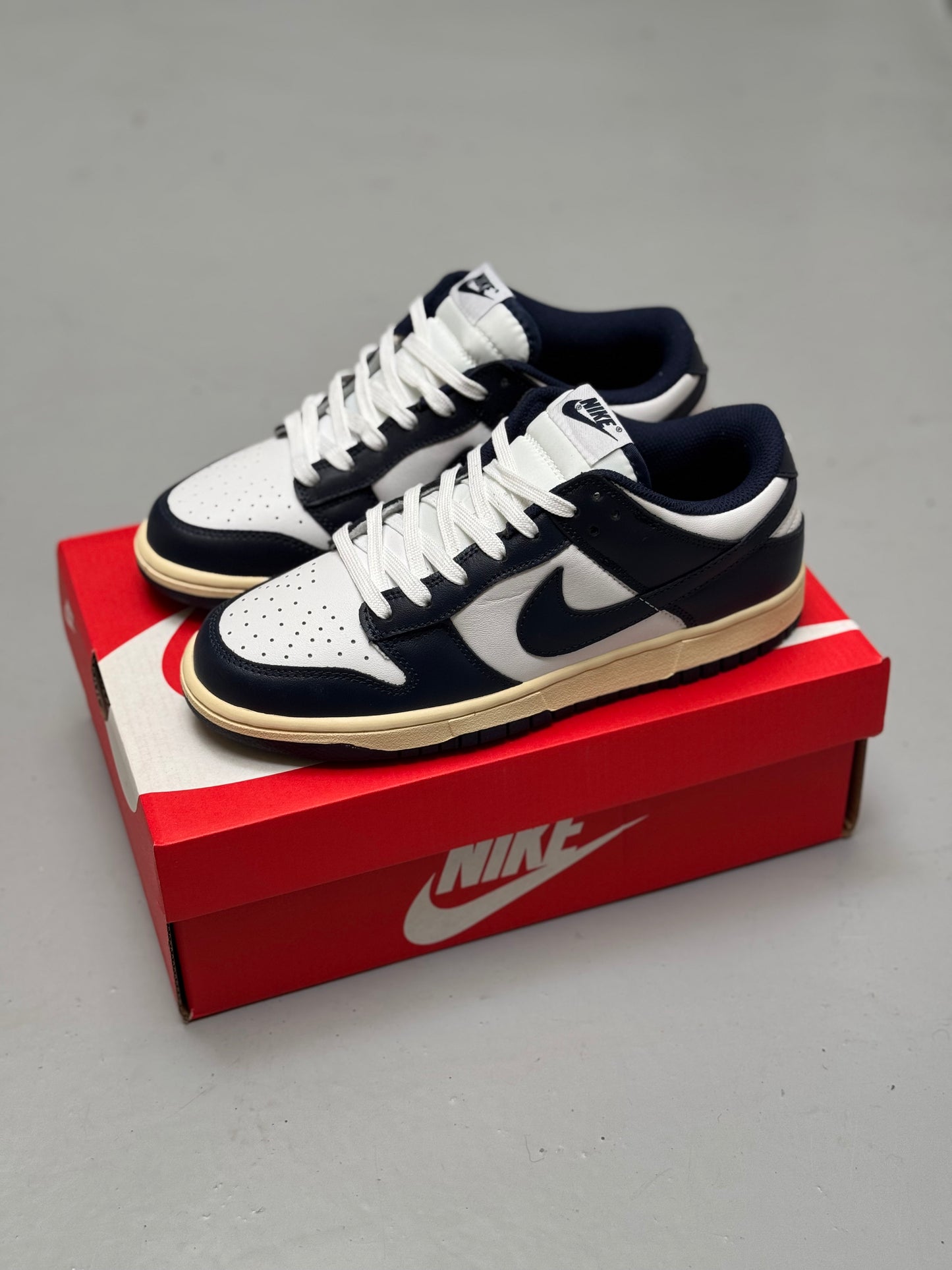 Nike Dunk Low “Vintage Navy”
