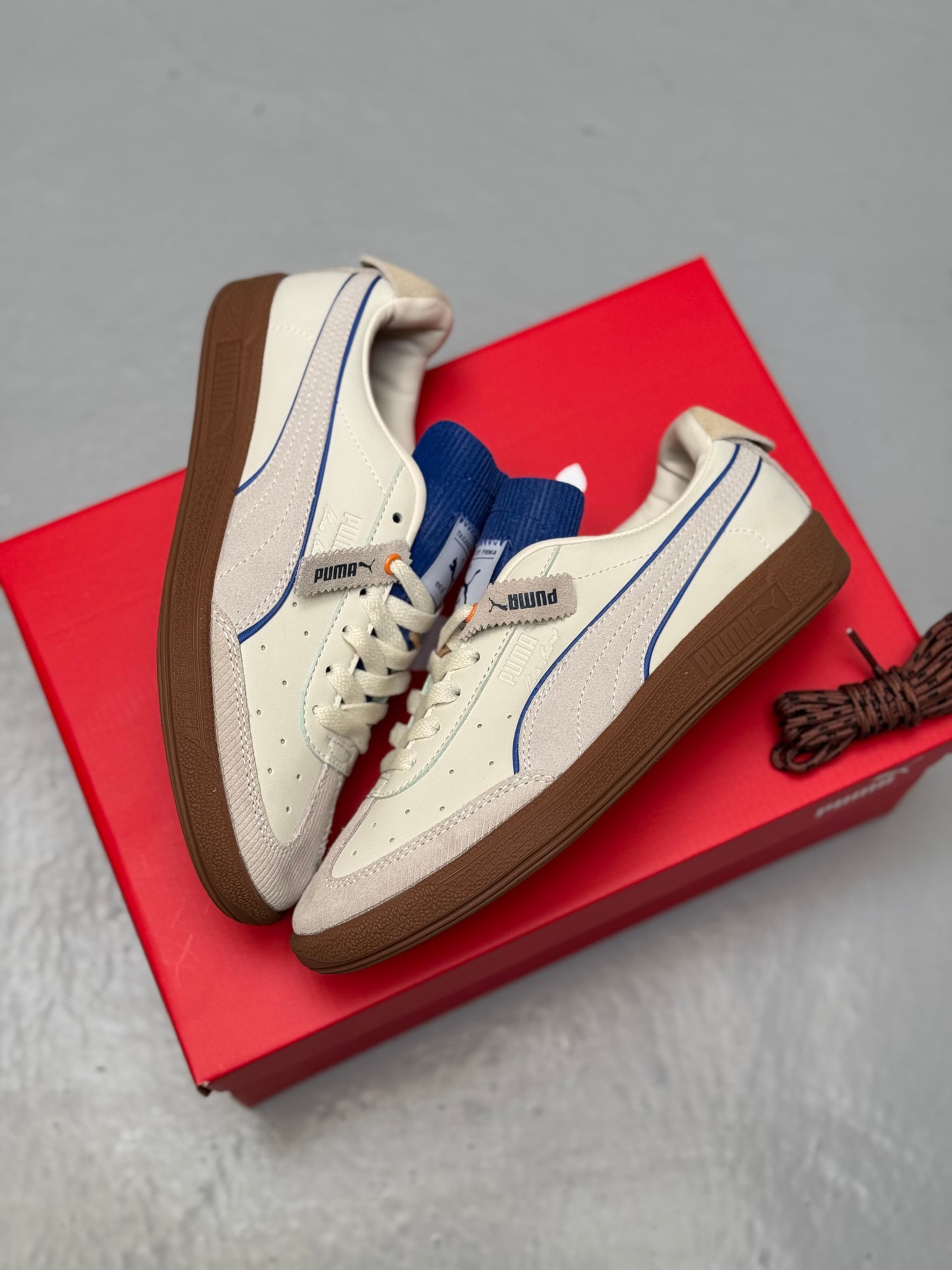 Puma Stenzel Pl “Beige Blue”