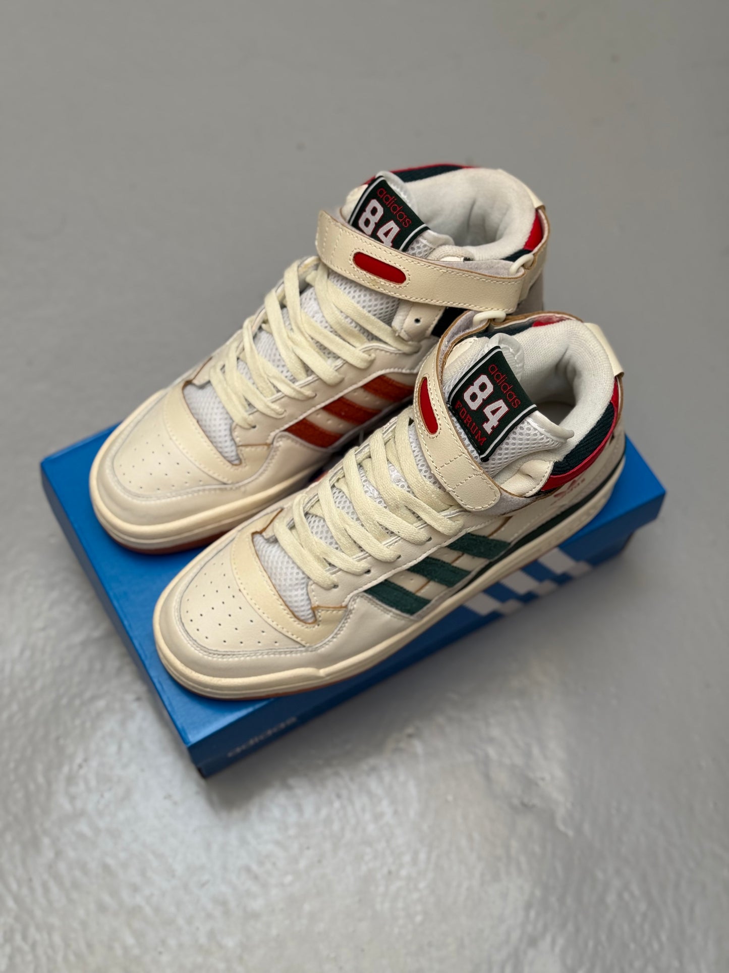 Adidas Forum High Green Red