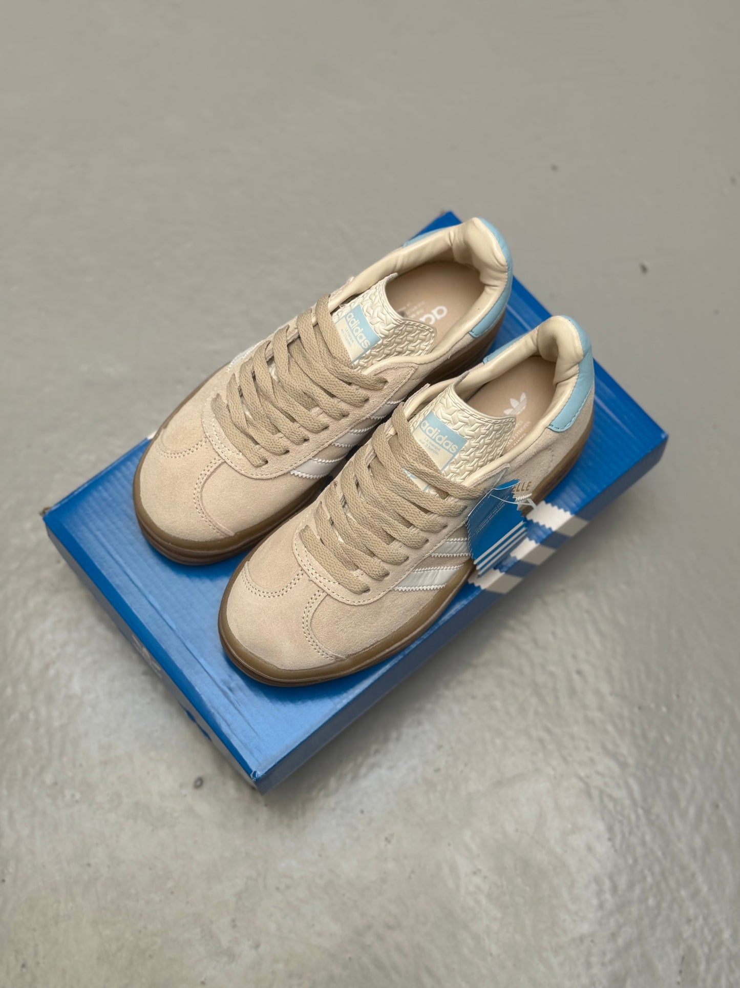 Adidas Gazelle Bold Wonder White Clear Sky