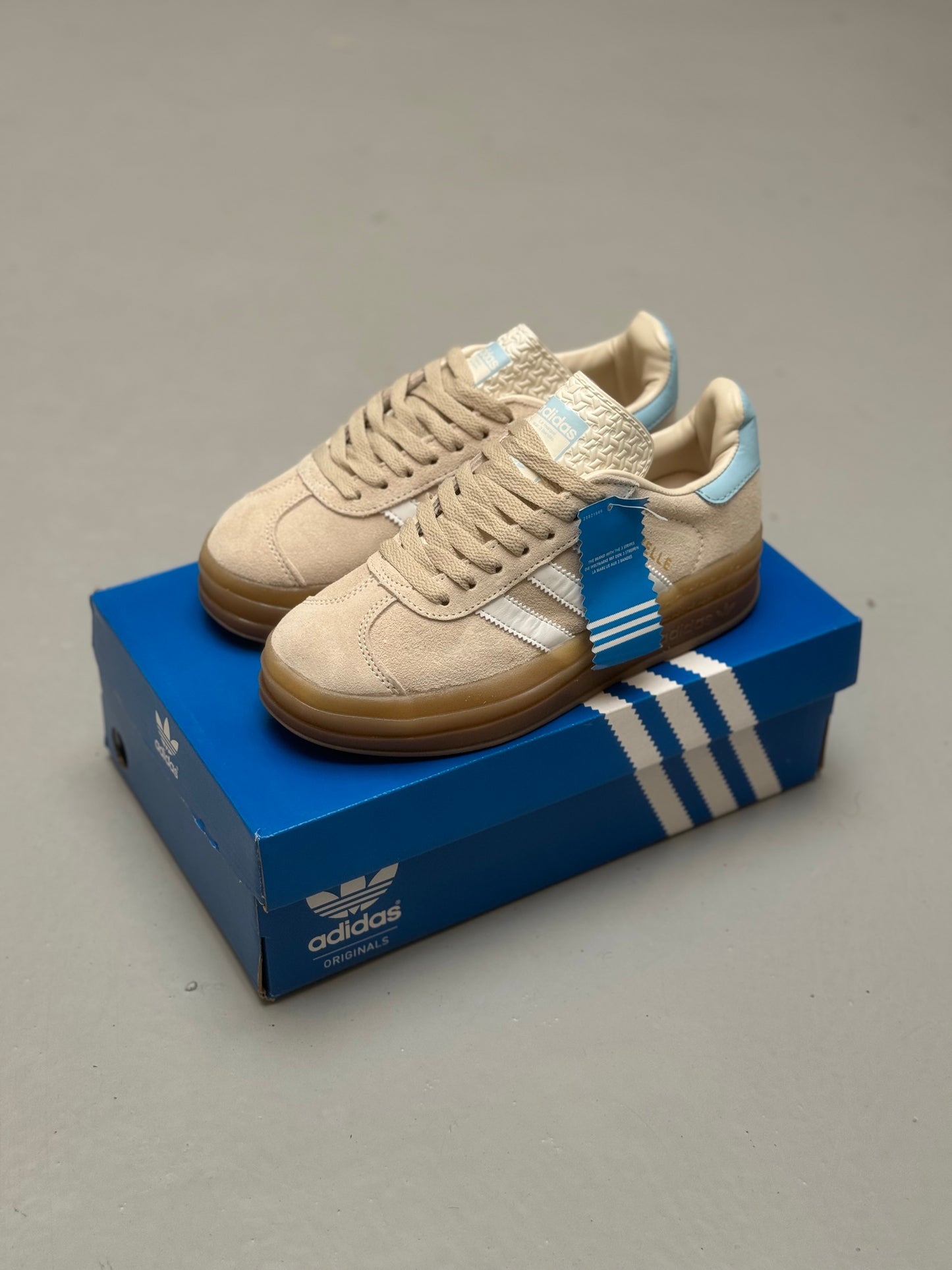 Adidas Gazelle Bold Wonder White Clear Sky