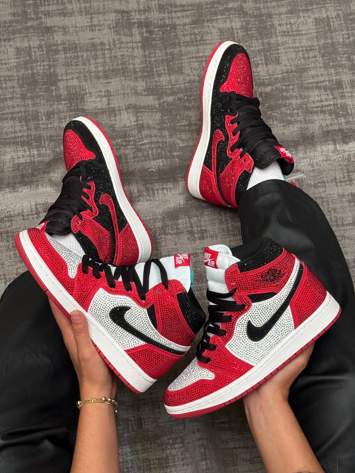 Air Jordan 1 Chicago Swarovski