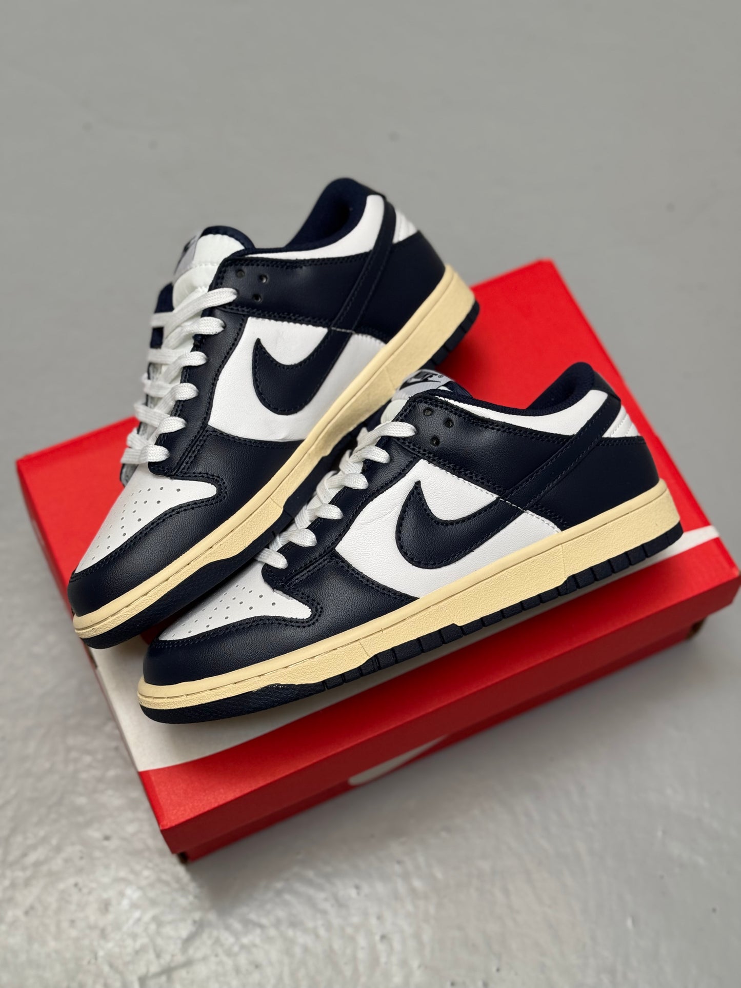 Nike Dunk Low “Vintage Navy”