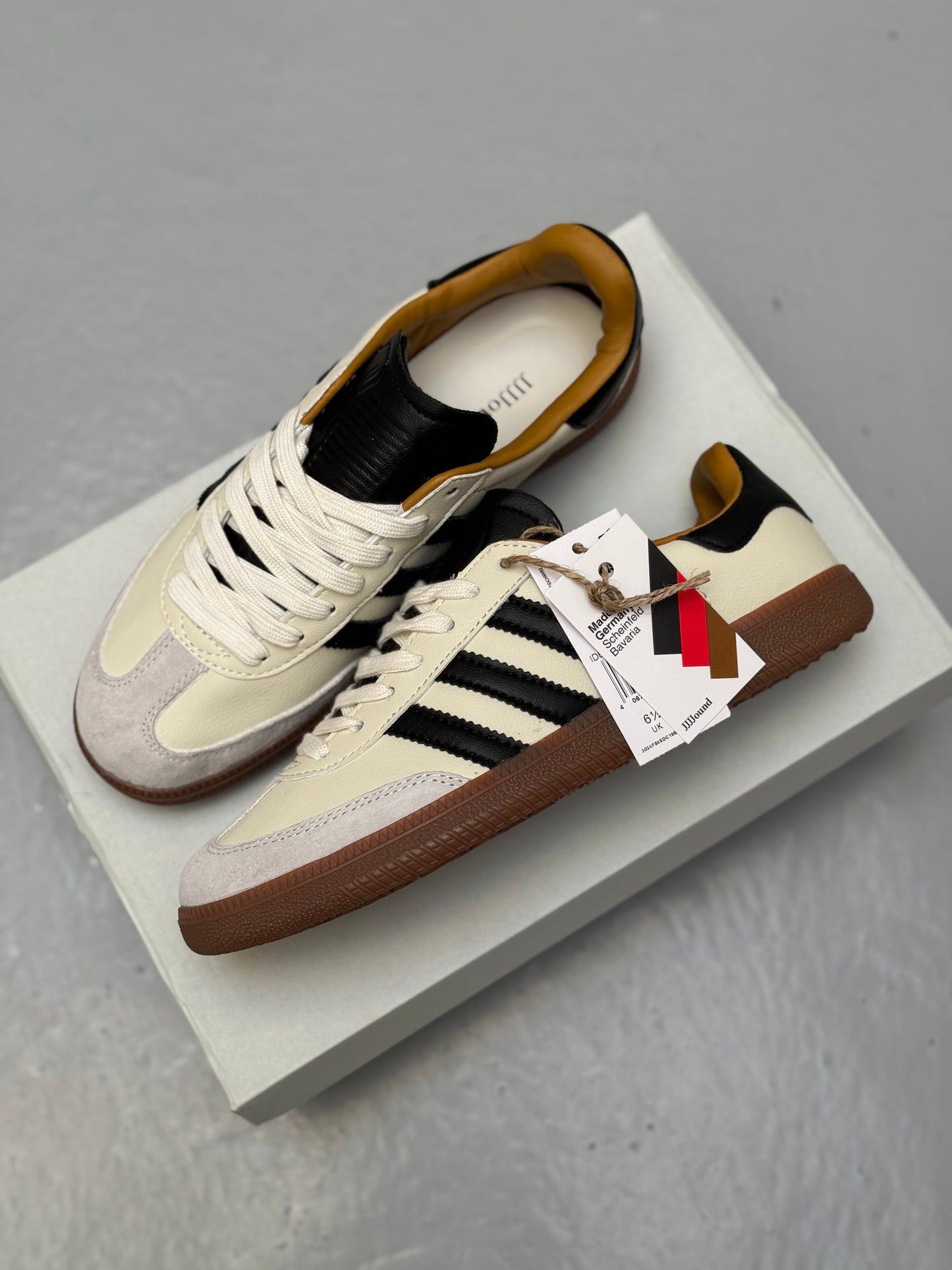 JJJound x Adidas Samba OG Off White
