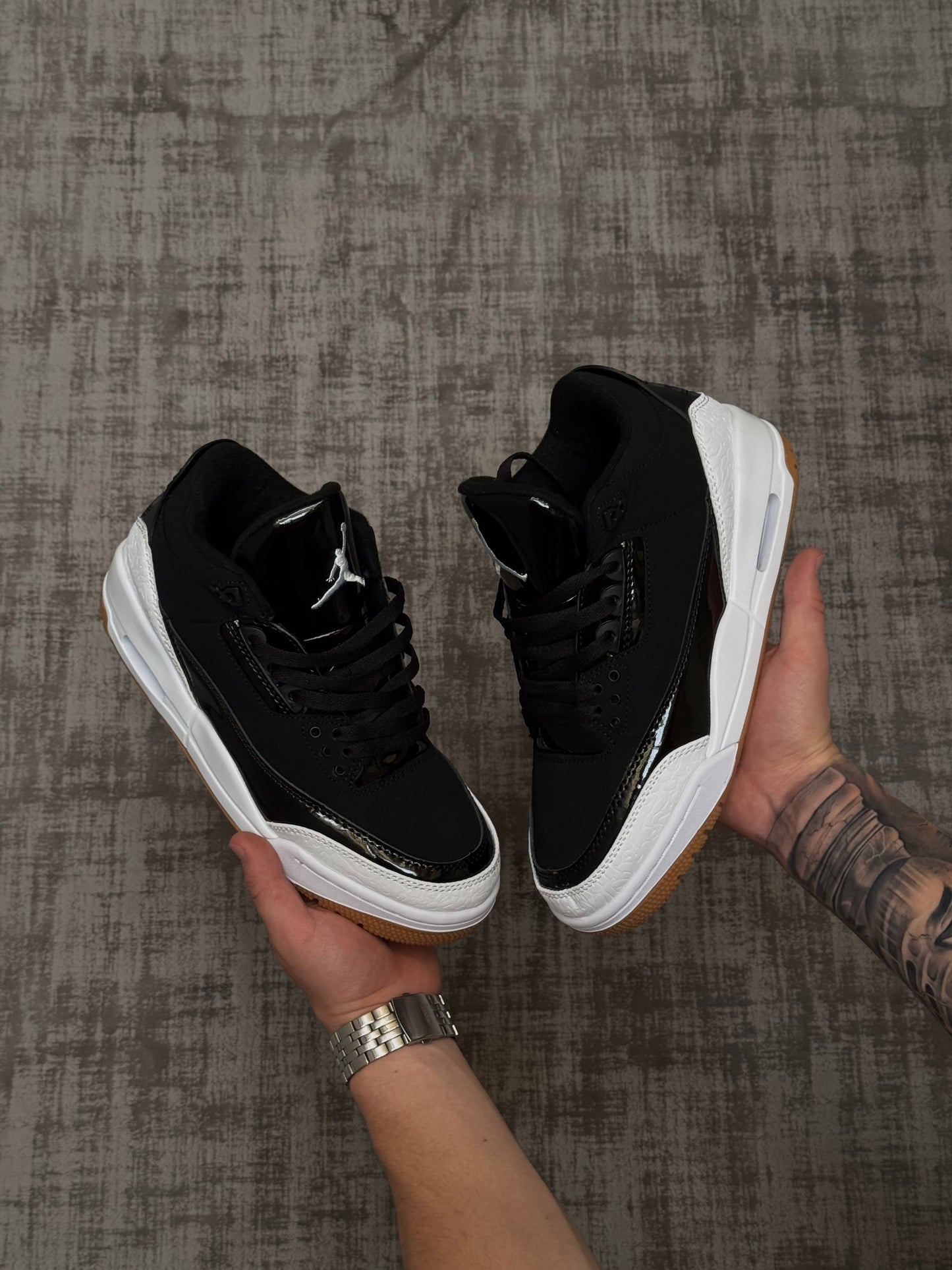 Air Jordan 3 Retro ''Black White'' GS
