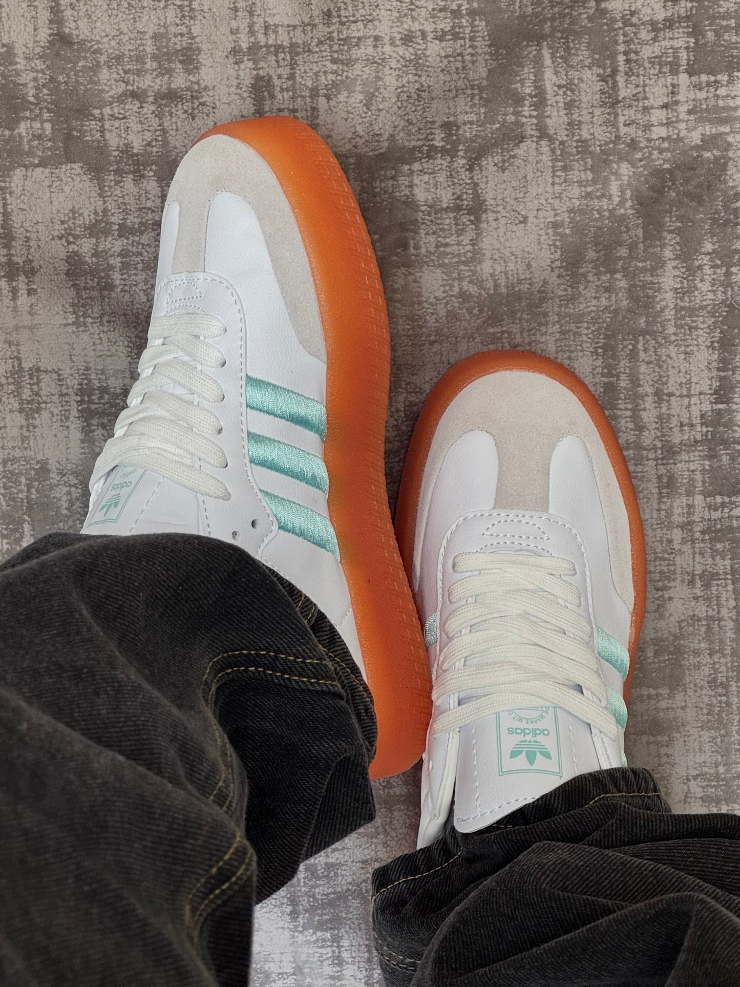 Adidas Samba Plataforma Blanca