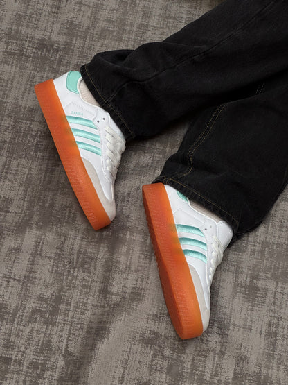 Adidas Samba Plataforma Blanca