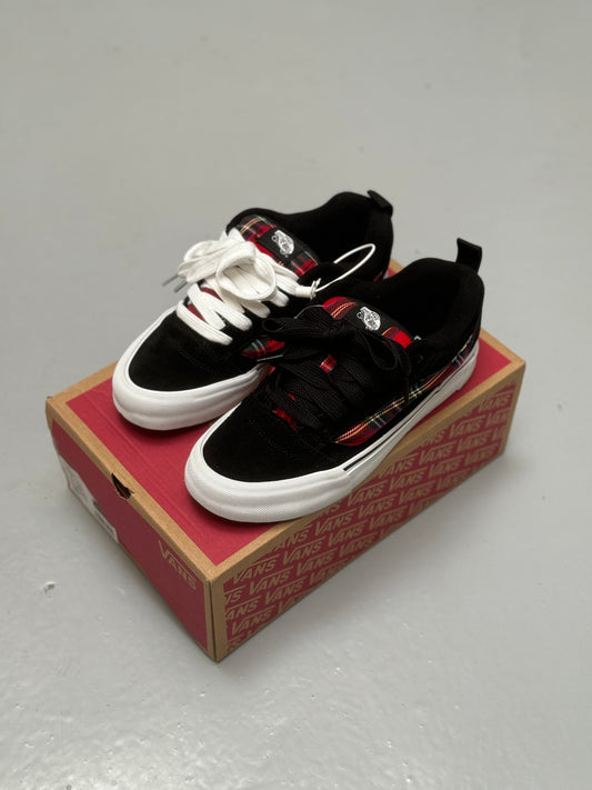Vans Knu Skool Rave Plaid Black