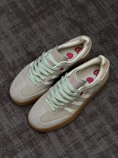 Adidas Samba Plataforma Beige