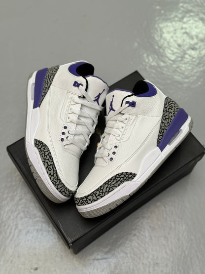 Air Jordan Retro 3 Dark Iris