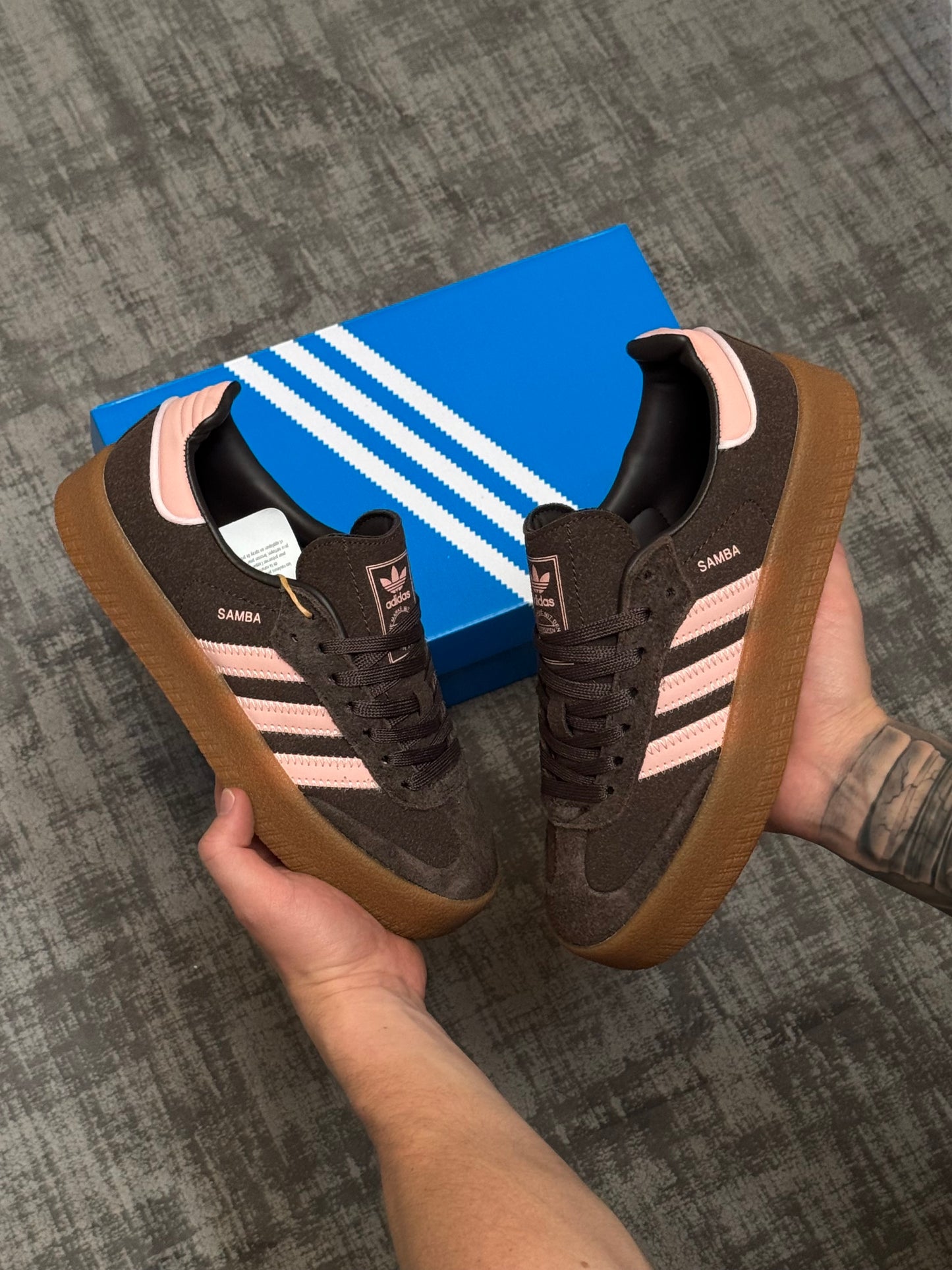 Adidas Samba Café Plataforma