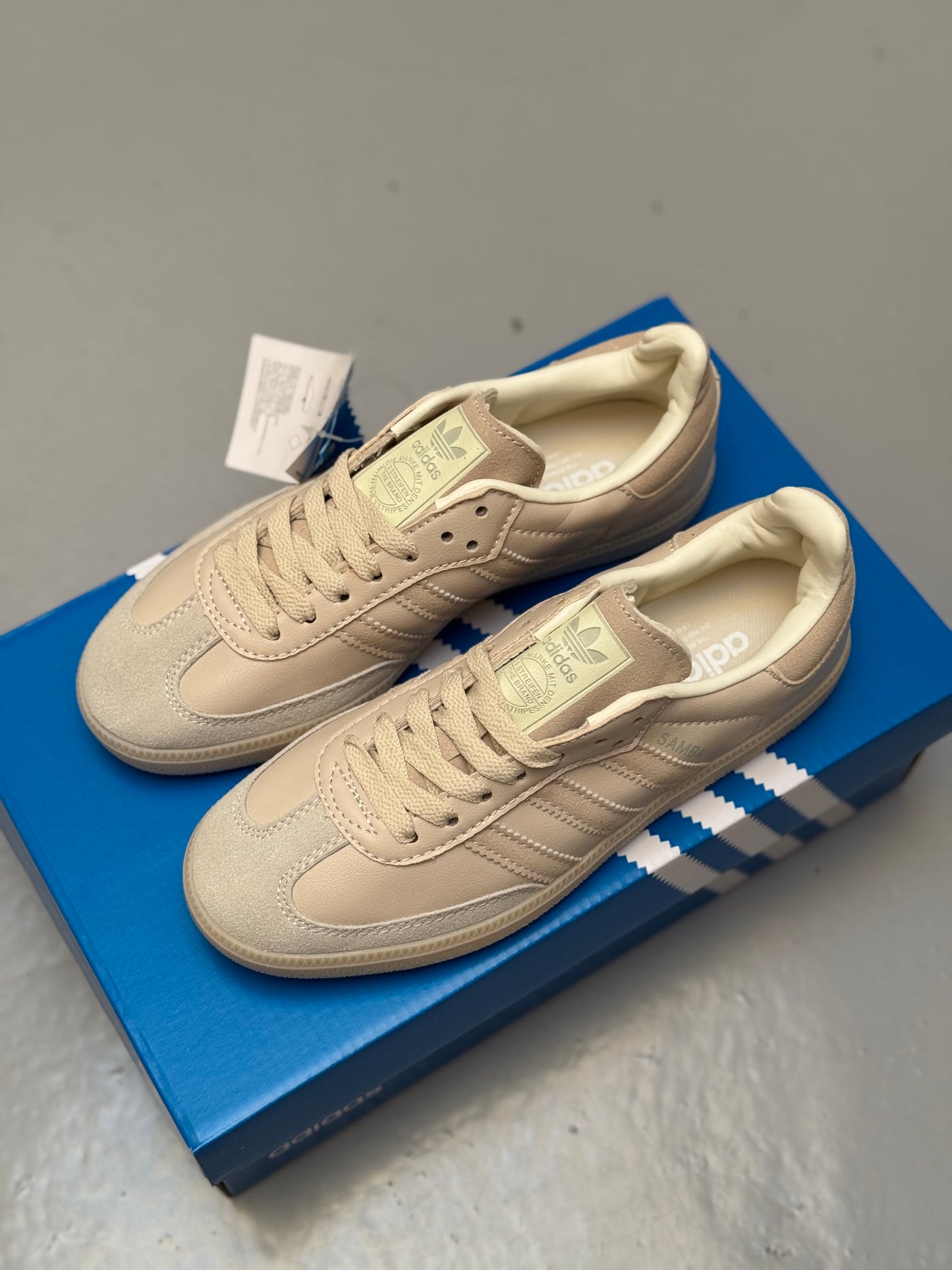 Adidas Samba Beige