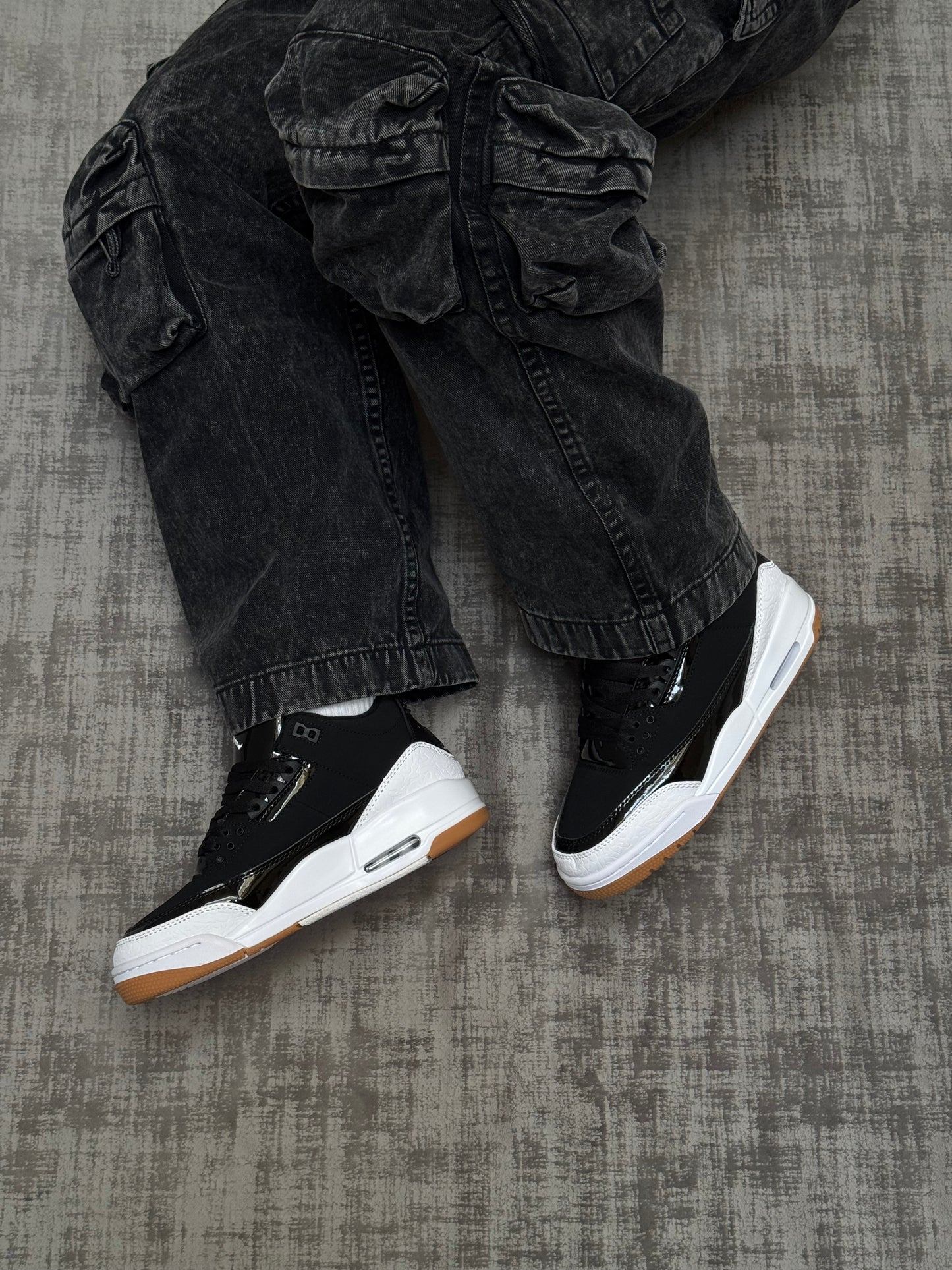 Air Jordan 3 Retro ''Black White'' GS