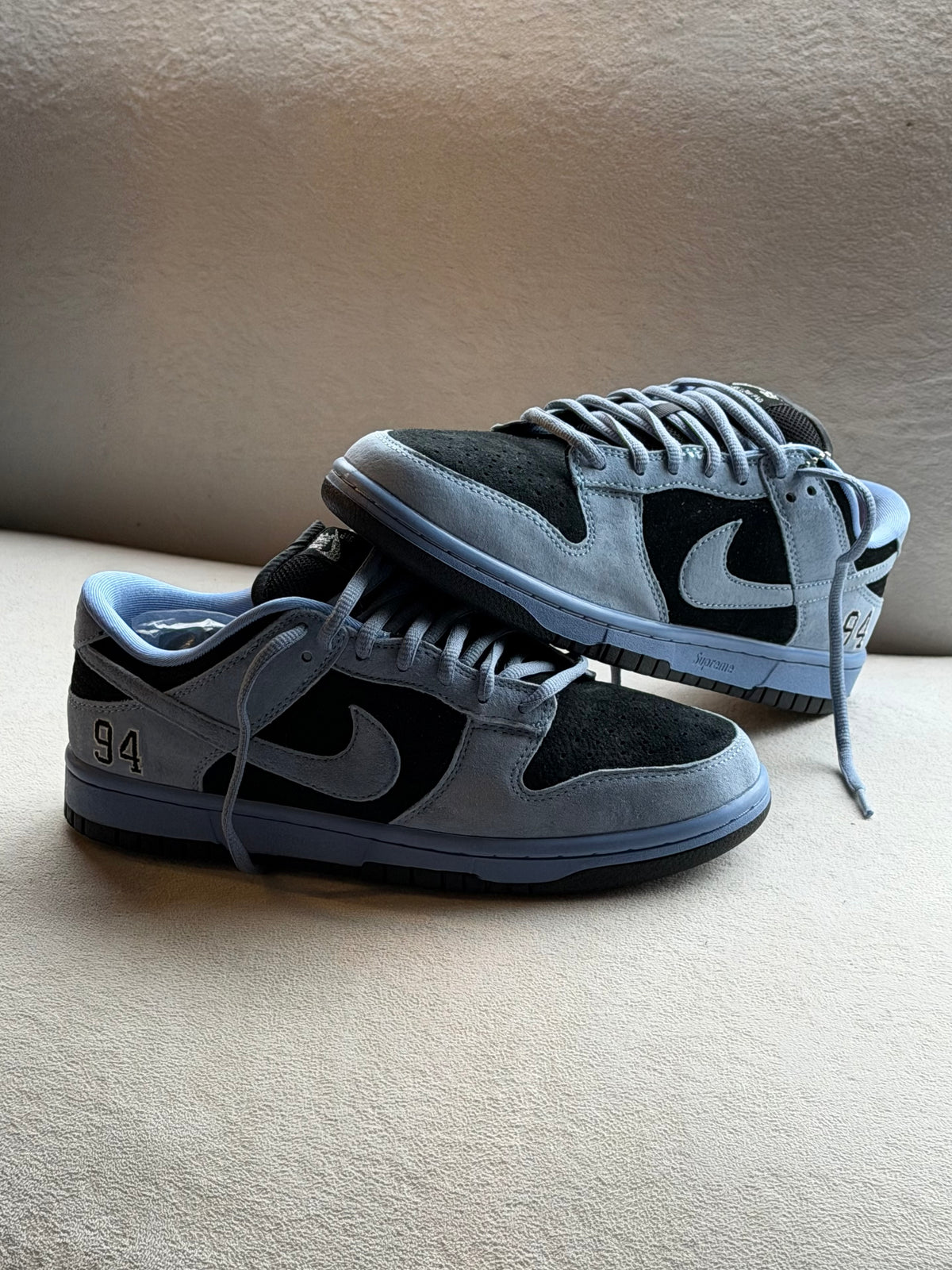 Nike SB Dunk Low x Supreme "Ocean Fog"