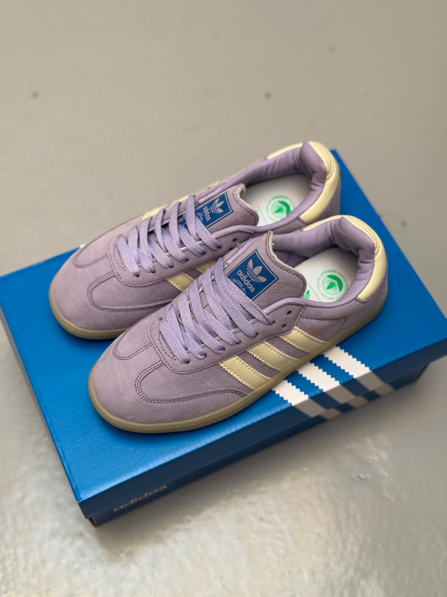 Adidas Samba Silver Dawn Chalk