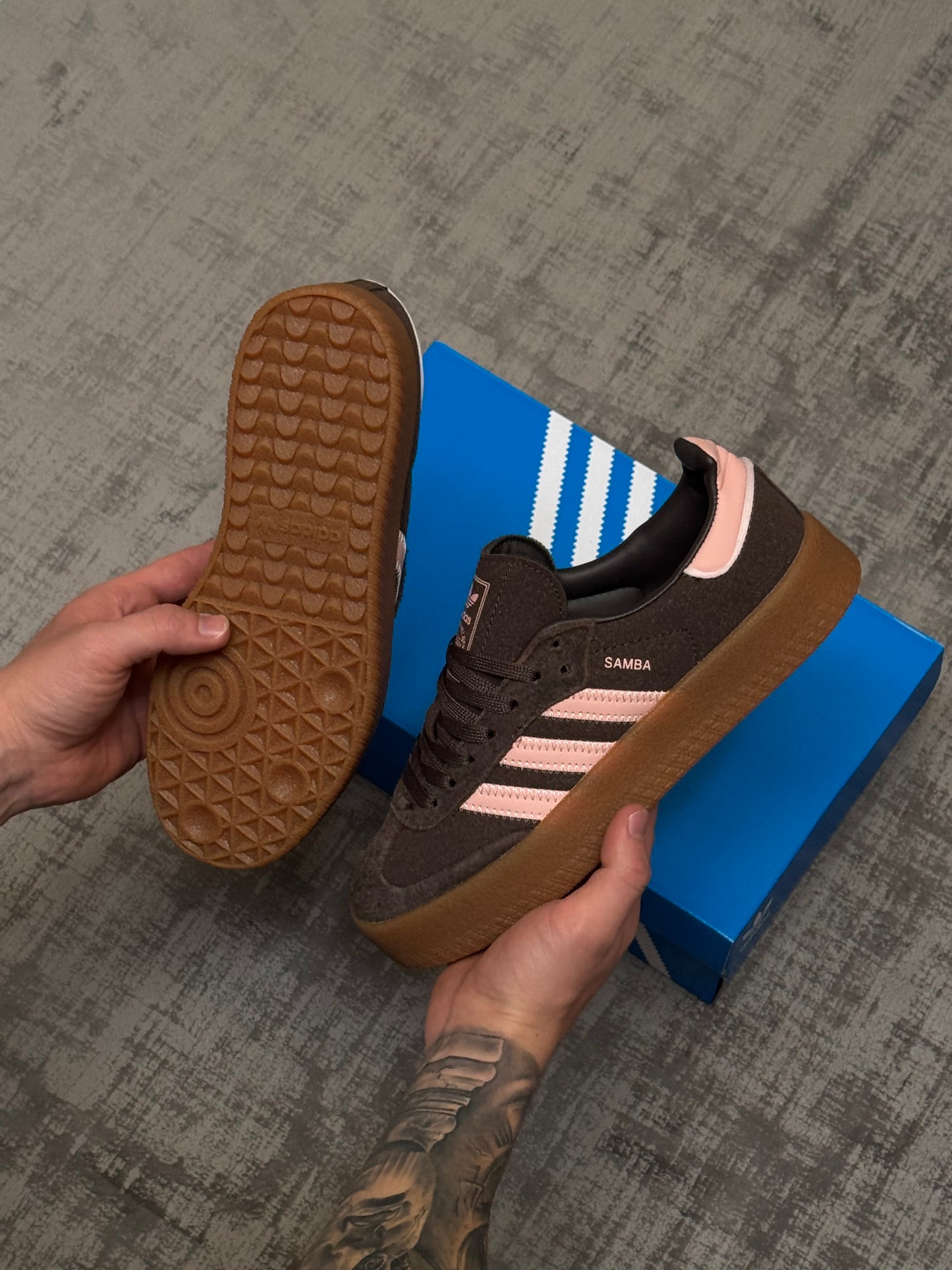 Adidas Samba Café Plataforma