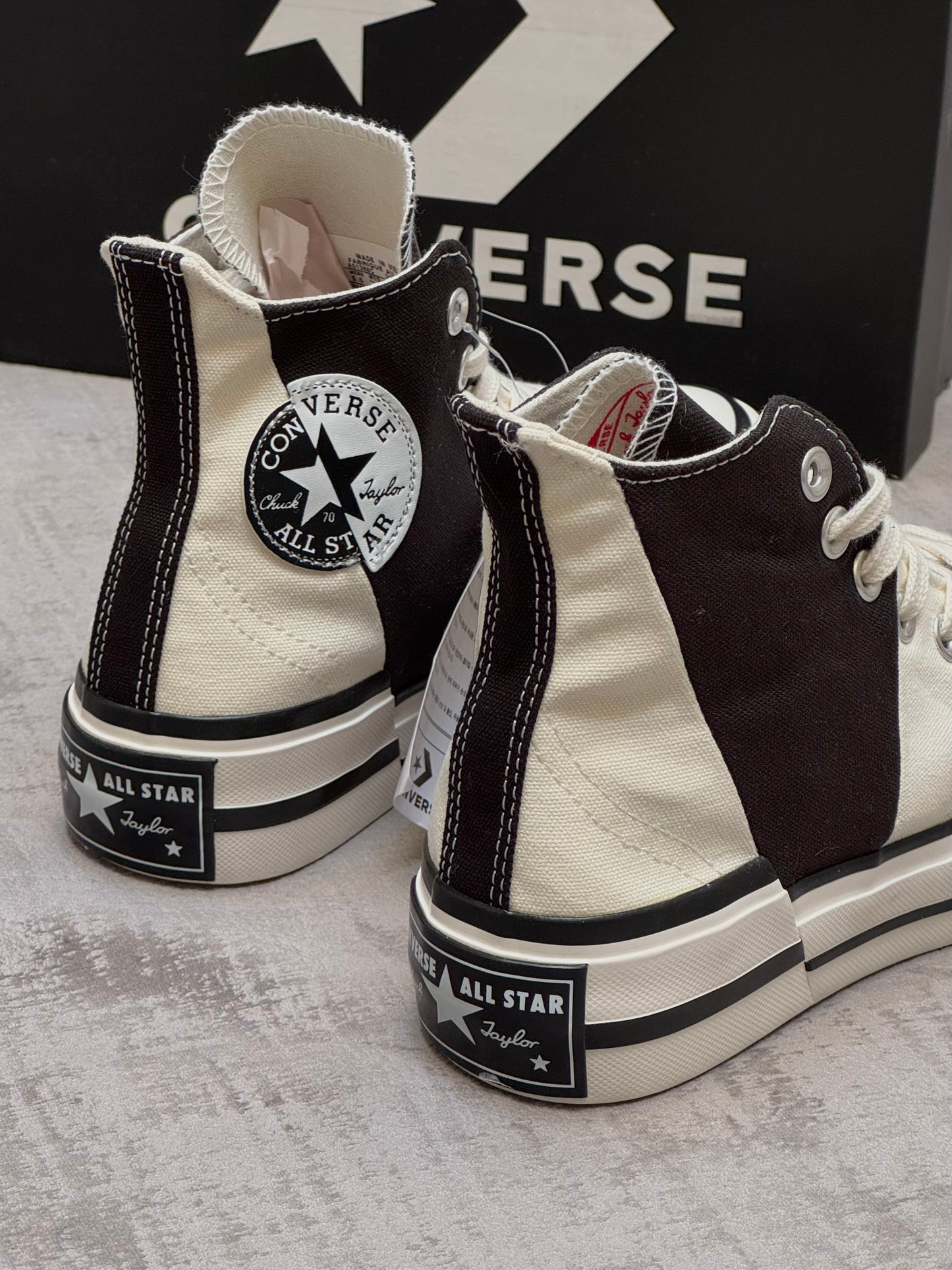 Converse High B&W
