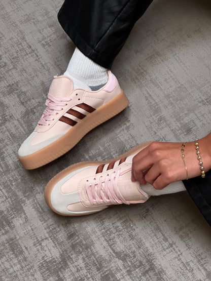 Adidas Samba Pink Plataforma