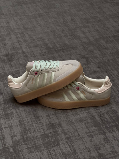 Adidas Samba Plataforma Beige