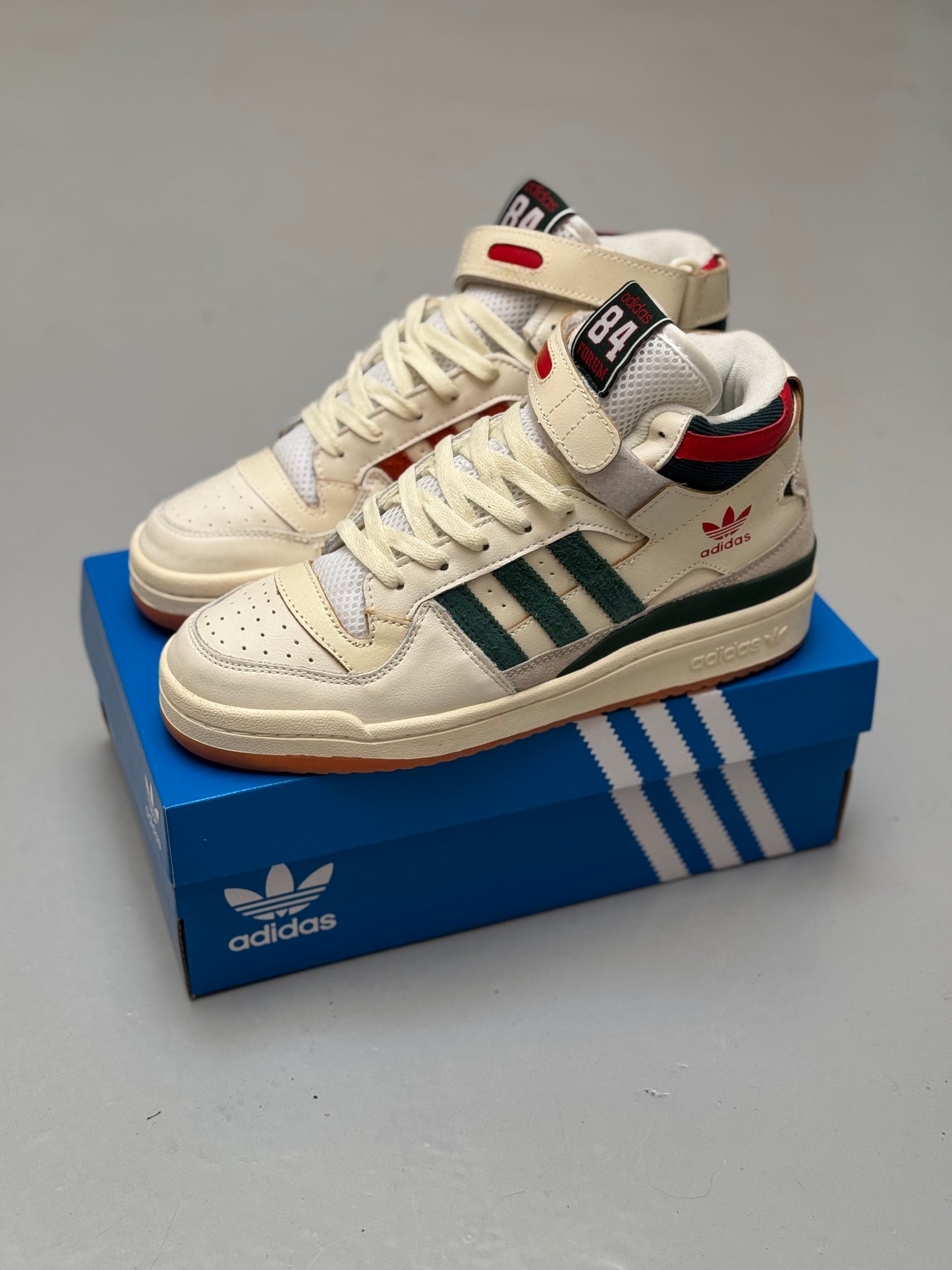 Adidas Forum High Green Red