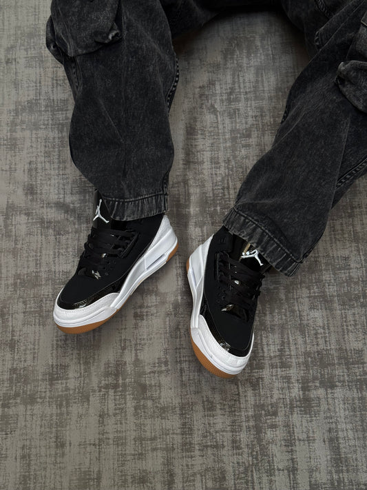 Air Jordan 3 Retro ''Black White'' GS