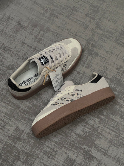 Adidas Samba Plataforma Beige