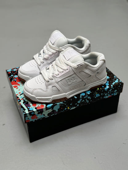 DC Men Stag Skate White/Gum