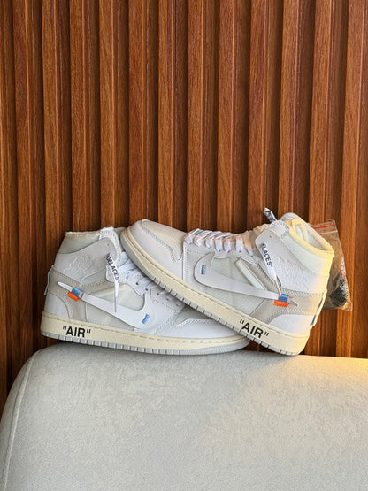 Off-White x Air Jordan 1 Retro High "Alaska"