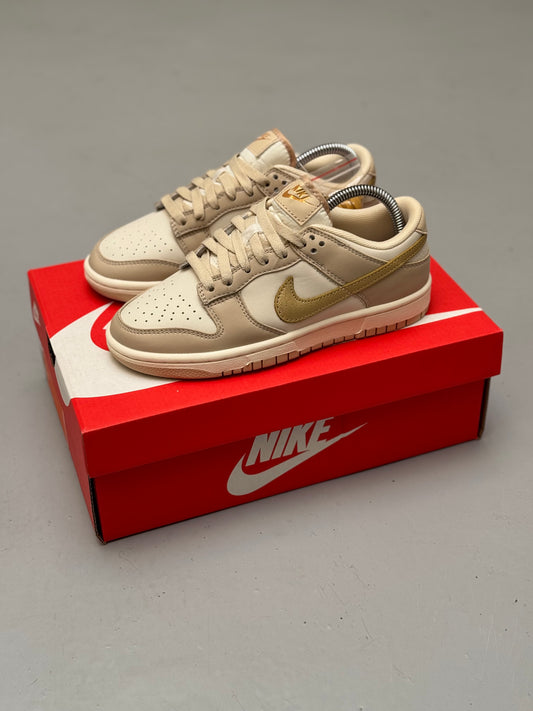 Nike Dunk Low Gold Swoosh