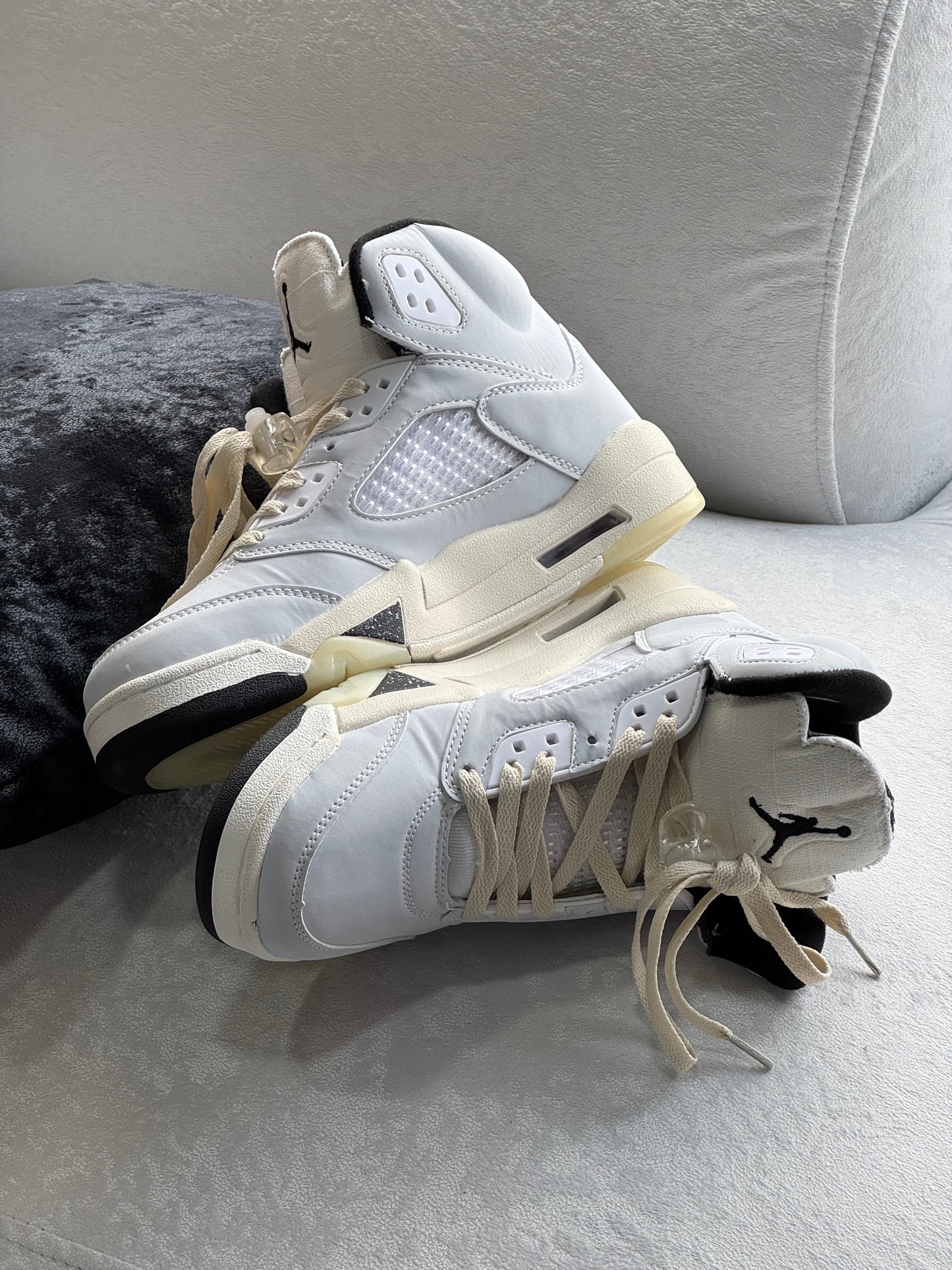 Air Jordan Retro 5 Sail