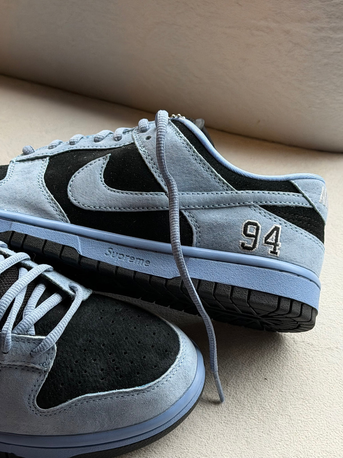 Nike SB Dunk Low x Supreme "Ocean Fog"