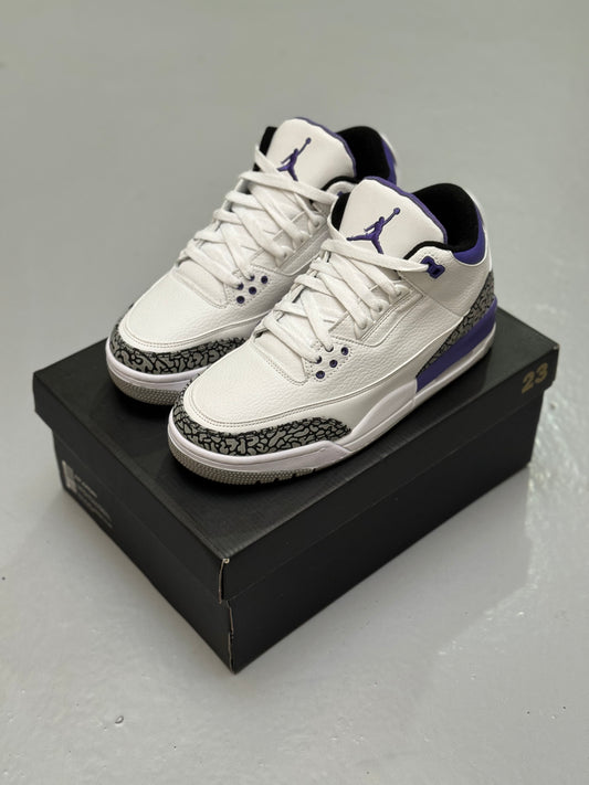 Air Jordan Retro 3 Dark Iris