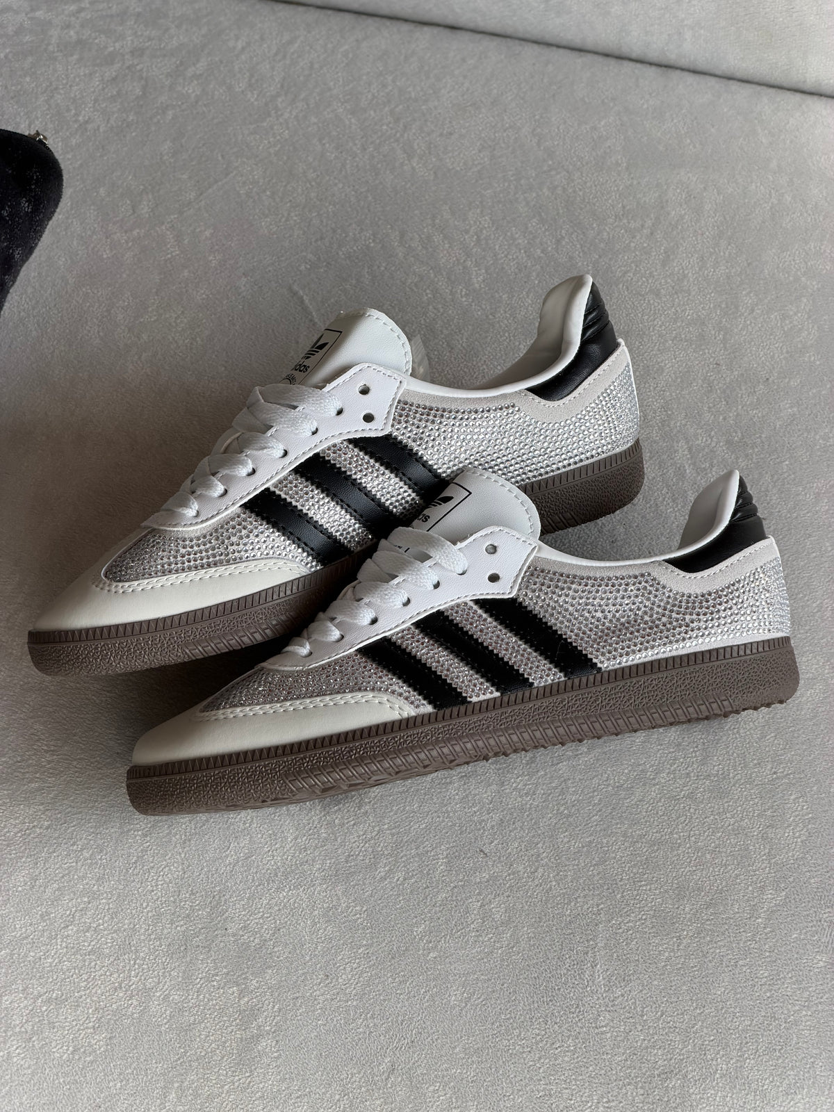 Adidas Samba Rhinestone Crystal White