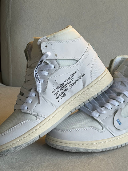 Off-White x Air Jordan 1 Retro High "Alaska"