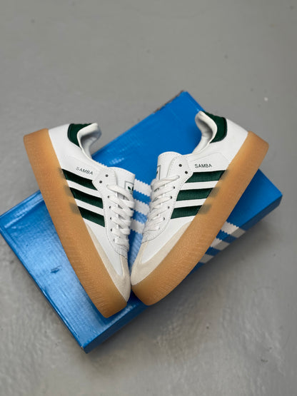 Adidas Samba Verde Plataforma