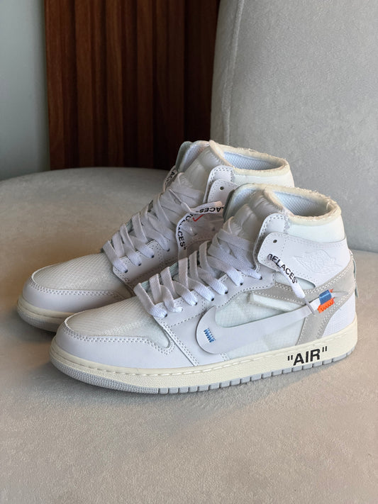 Off-White x Air Jordan 1 Retro High "Alaska"